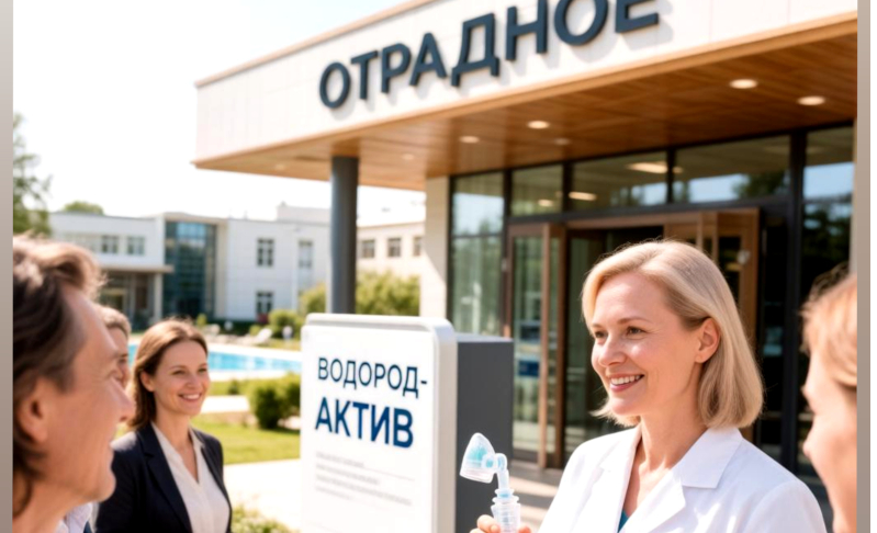 Водород-Актив в санатории Отрадное
